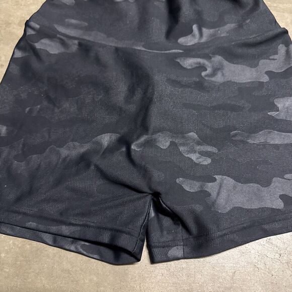 The Drive Clothing Co DDD Camo Booty Scrunch Spandex Womens Shorts S‎ Workout - Picture 3 of 10
